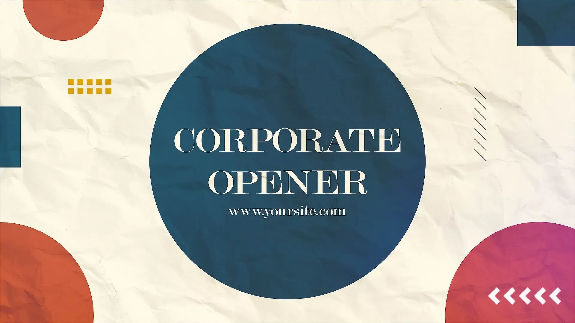Professional Corporate Opener